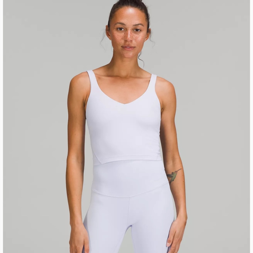 Pastel blue align tank